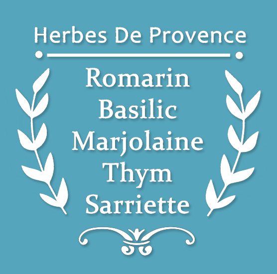 Pochoir Adhésif 22 x 20 cm Herbes De Provence