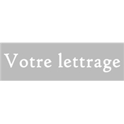 Lettrage Personnalisé, Police Ancienne
