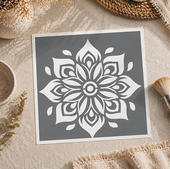 Pochoirs Mandala – Déco Zen, Bohème
