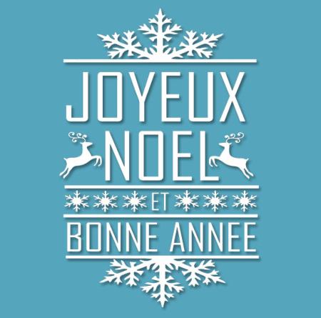 Pochoir Adhésif 30 x 20 cm Joyeux Noël & Bonne Année