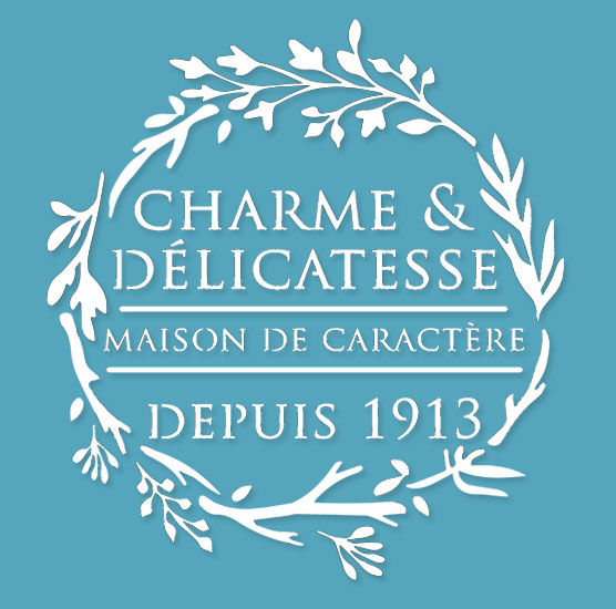 Pochoir Adhésif 20 x 20 cm Couronne Charme & Délicatesse