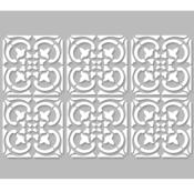 Pochoir Adhésif 30 x 20 cm Set de 6 Carreaux Ciment Anciennes