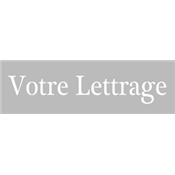 Lettrage Personnalisé, Police Courrier