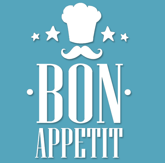 Pochoir Adhésif 30 x 20 cm Bon Appétit