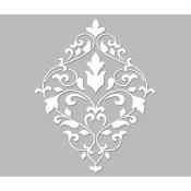 Pochoir Adhésif 30 x 20 cm Grande Arabesque Royale