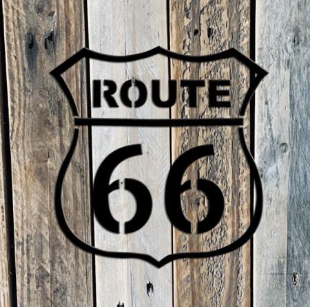 Pochoir Adhésif 22 x 20 cm Route 66