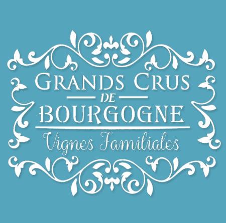 Pochoir Adhésif 30 x 20 cm Affiche Grands Crus de Bourgogne
