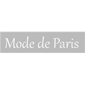 Pochoir Adhésif Lettrage 18 x 2.5 cm Mode de Paris