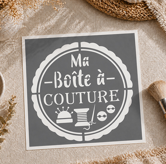 Pochoirs Couture – Déco Atelier & Mercerie