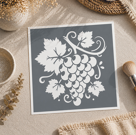 Pochoirs Fruits & Légumes – Déco Cuisine